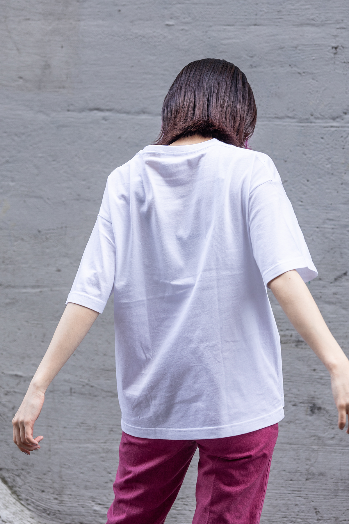 White ビッグTシャツ